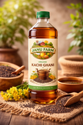 Organic Kachi Ghani Ka Tel (Organic Mustard Oil)